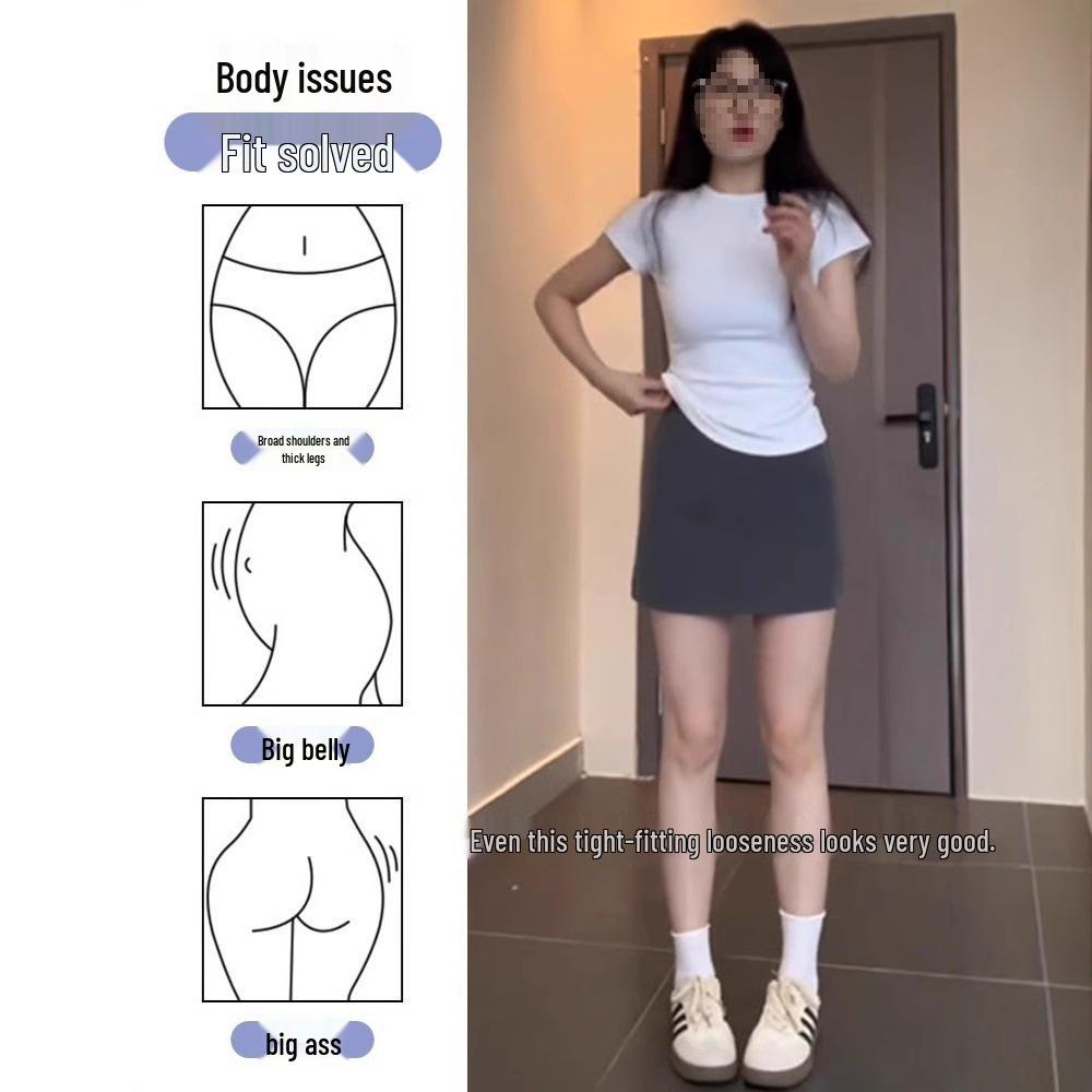 Gray A-line Bootcut Skirt Shorts - Women s Hip-Hugging Autumn/Winter Fashion, Ideal for Middle East and Southeast Asia. Large
Gray A-line Bootcut Skirt Shorts - Women s Hip-Hugging Autumn/Winter Fashion, Ideal for Middle East and Southeast Asia. Large
