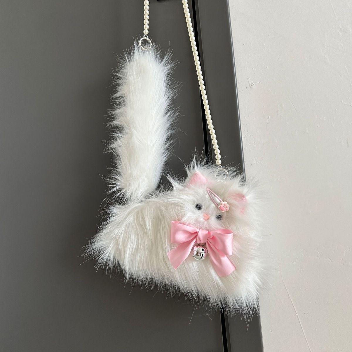 JIAERDI Harajuku Cat Cute White Messenger Bag Purse Women Sweet Hot Girls Plush Y2k Hand Bag Ladies Lolita Casual Crossbody Bags 24x17x6cm белый
JIAERDI Harajuku Cat Cute White Messenger Bag Purse Women Sweet Hot Girls Plush Y2k Hand Bag Ladies Lolita Casual Crossbody Bags 24x17x6cm белый