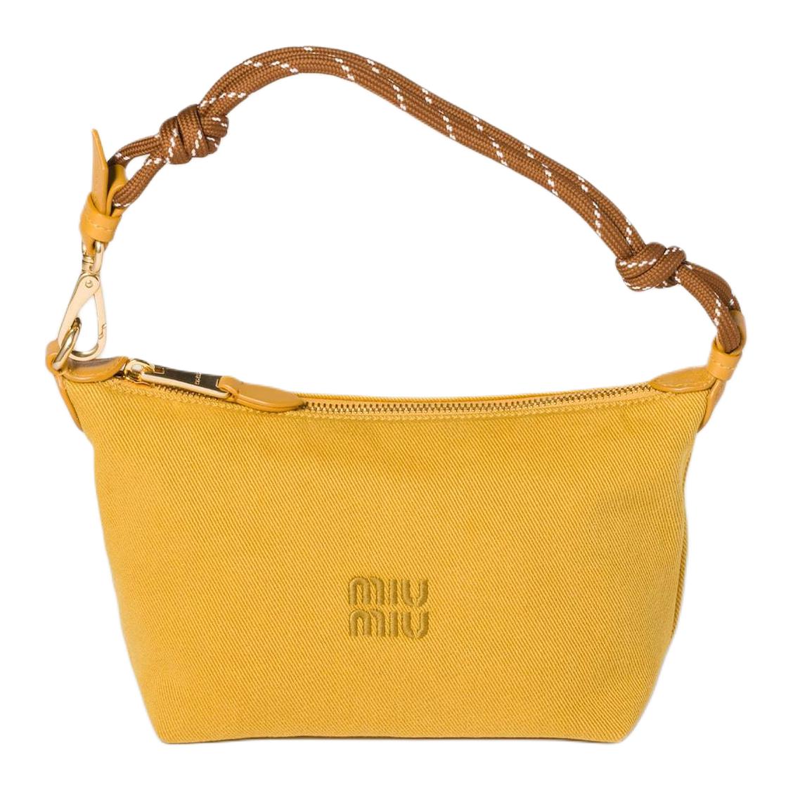 MIU MIU Logo Embroidered Two-Tone Woven Strap Cotton Tote Bag Women Tote Bags Yellow 5NE841_2IA7_F05B3 Basic Set (Bag+Dust Bag)
MIU MIU Logo Embroidered Two-Tone Woven Strap Cotton Tote Bag Women Tote Bags Yellow 5NE841_2IA7_F05B3 Basic Set (Bag+Dust Bag)