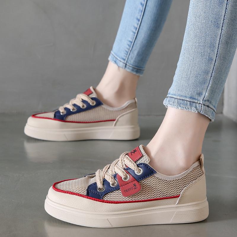 2024 New Women s Vulcanized Shoes Breathable and Comfortable Low-top Summer Mesh Color Matching Women s Shoes Zapatillas Mujer
2024 New Women s Vulcanized Shoes Breathable and Comfortable Low-top Summer Mesh Color Matching Women s Shoes Zapatillas Mujer