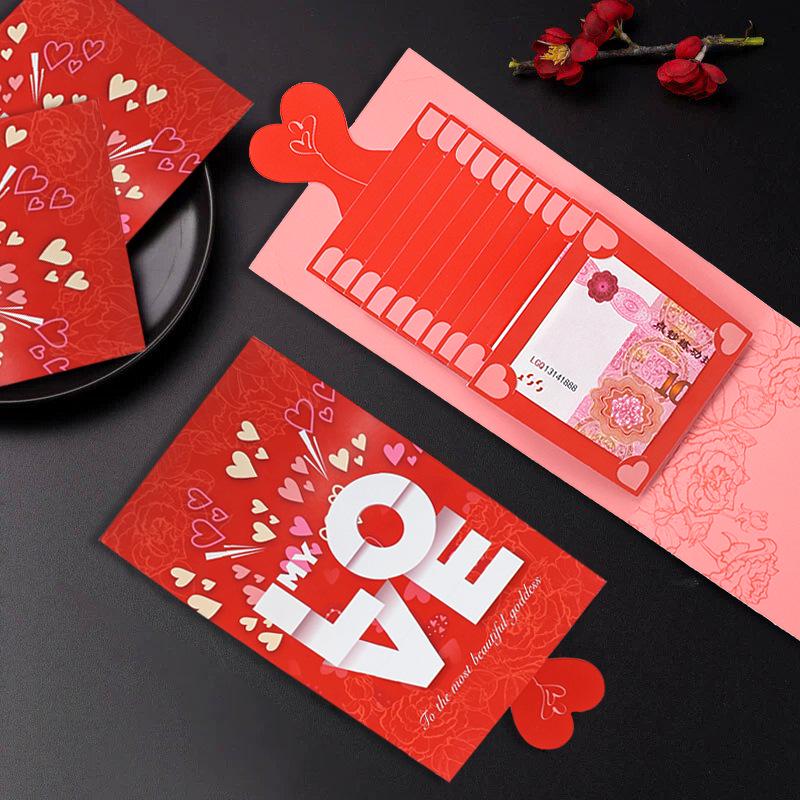 Creative 3D Red Envelope for 2025 Year of the Snake: Valentine s & Birthday Gift with 10 Lucky Money Card Slots 5 Slots
Creative 3D Red Envelope for 2025 Year of the Snake: Valentine s & Birthday Gift with 10 Lucky Money Card Slots 5 Slots