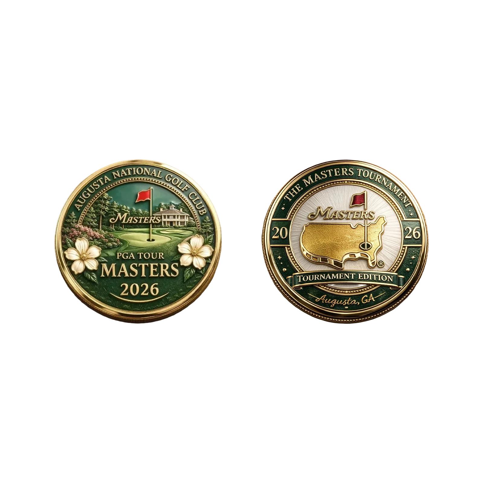 2026 Golf Commemorative Coin Home Decoration One Size зелений
2026 Golf Commemorative Coin Home Decoration One Size зелений