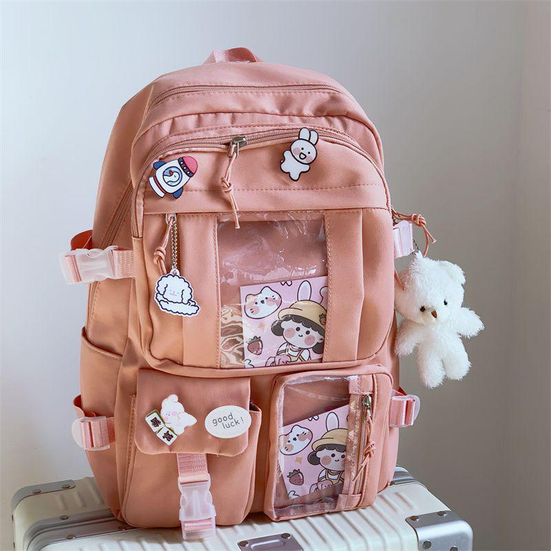 Korean Style Backpack for Women - Trendy Academy and High School Bag Backpack (No Accessories)
Korean Style Backpack for Women - Trendy Academy and High School Bag Backpack (No Accessories)