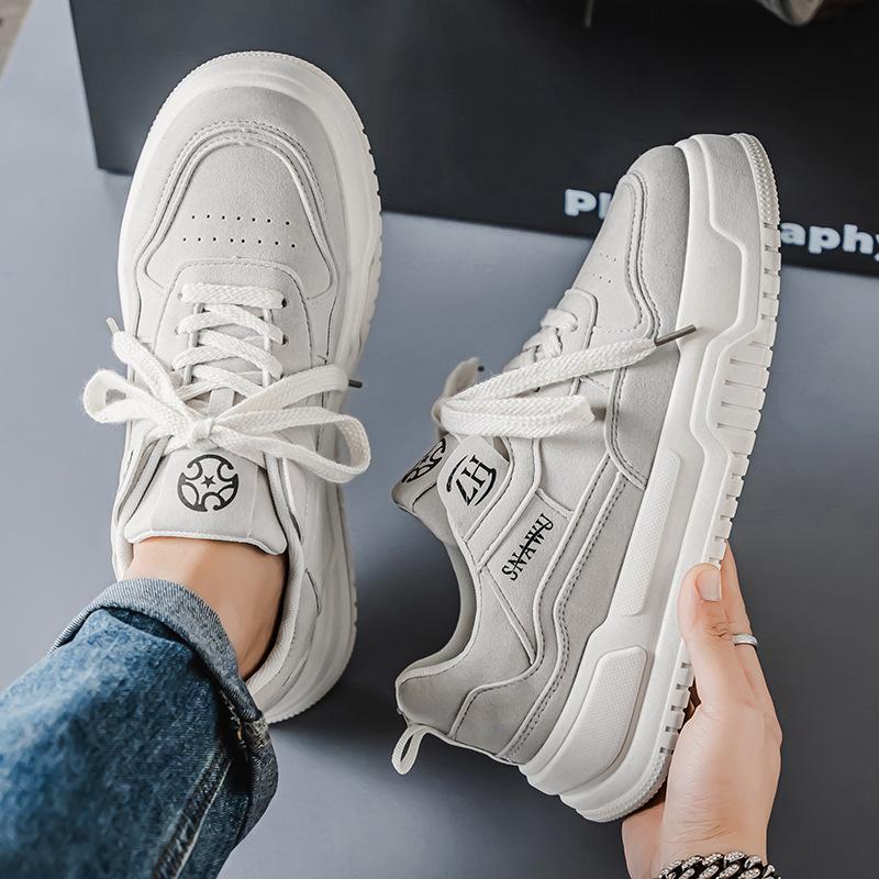 Men s shoes 2025 new summer breathable men s versatile casual white shoes youth platform trendy sports board shoes 39
Men s shoes 2025 new summer breathable men s versatile casual white shoes youth platform trendy sports board shoes 39
