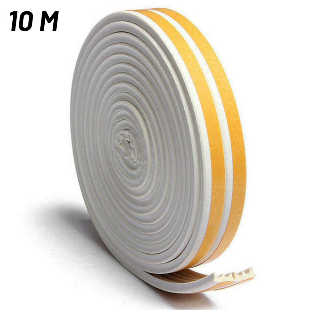 10m Foam Draught E Shapes Excluder Weather Seal Strip Door Window Reduce Wear On Window/door While Open And Close білий
10m Foam Draught E Shapes Excluder Weather Seal Strip Door Window Reduce Wear On Window/door While Open And Close білий