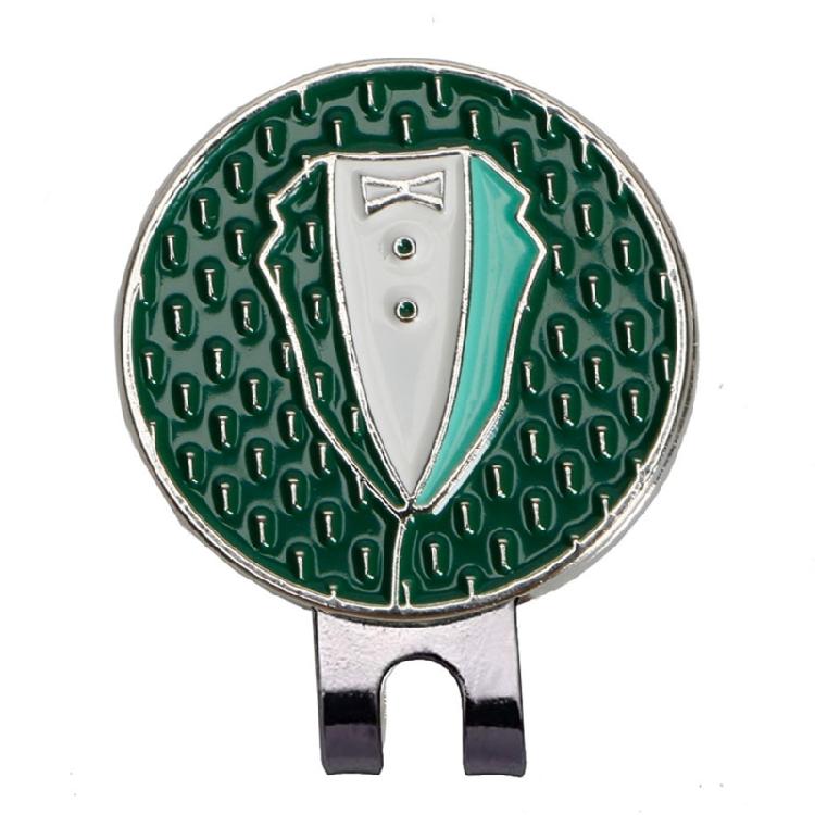 Suit Clothing Pattern Golfball Aiming Marker Magnetic Hat Clip Replacement Golfball Marker Caps Clip with Magnetic зелений
Suit Clothing Pattern Golfball Aiming Marker Magnetic Hat Clip Replacement Golfball Marker Caps Clip with Magnetic зелений