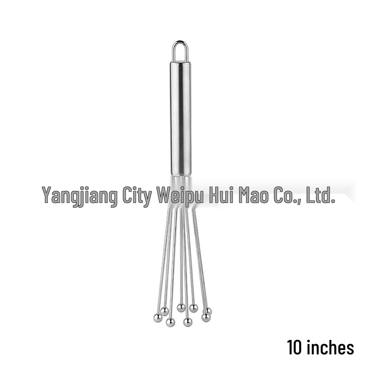 Stainless Steel Handheld Ball Whisk for Baking and Mixing
Stainless Steel Handheld Ball Whisk for Baking and Mixing