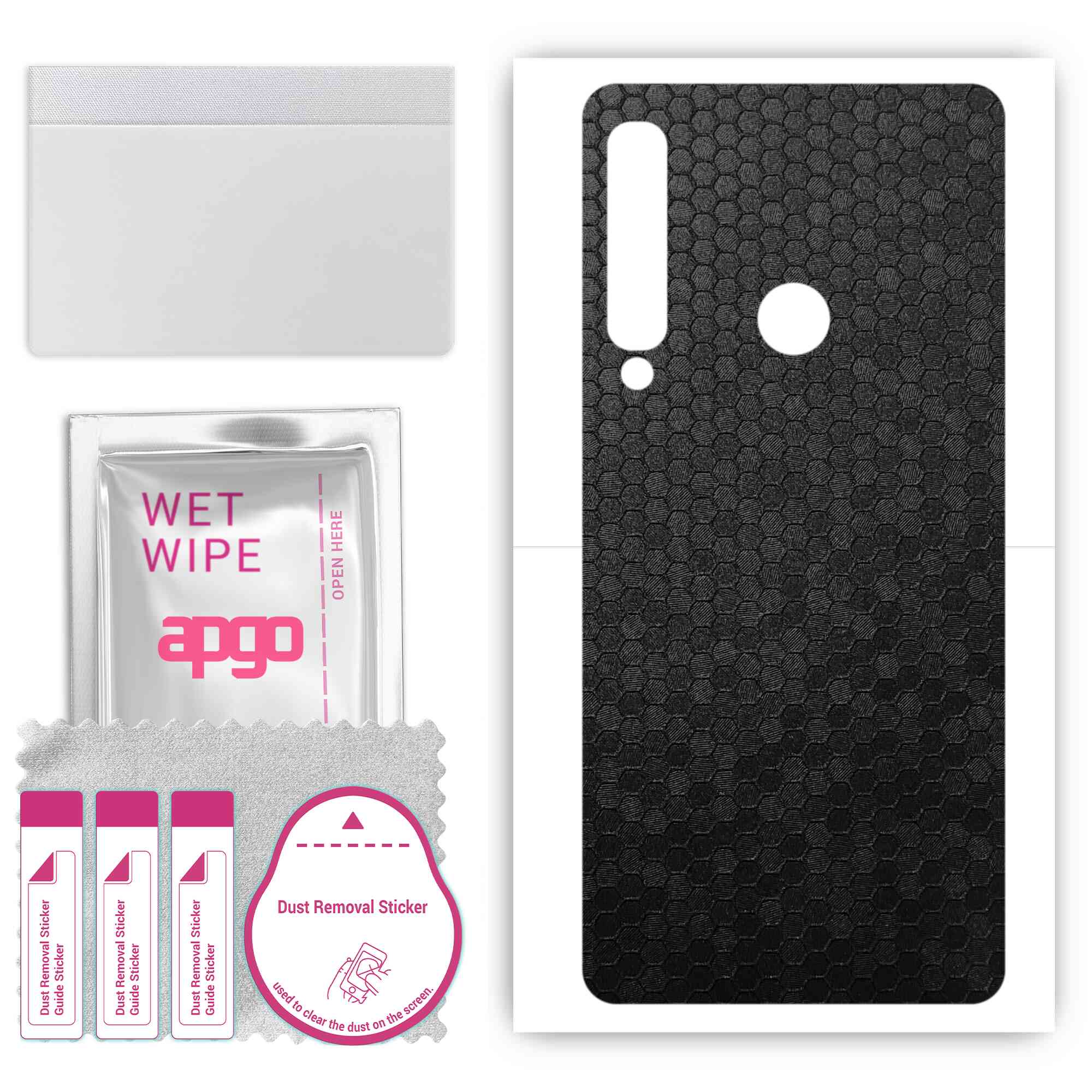 Apgo Protective Skin Sticker для задньої панелі, сумісний із Samsung Galaxy A9 (2018 р), Обгортка плівка, фольга, вініл – візерунок у чорних сотах
Apgo Protective Skin Sticker для задньої панелі, сумісний із Samsung Galaxy A9 (2018 р), Обгортка плівка, фольга, вініл – візерунок у чорних сотах