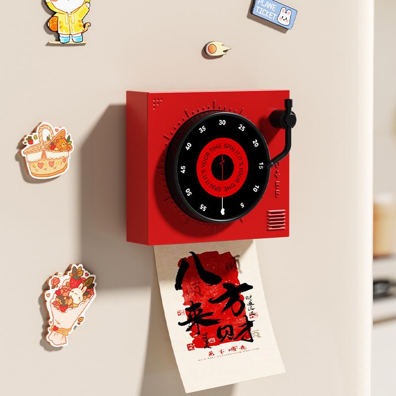 Mechanical Timer Can Be Magnetically Attached To Kitchen Cooking Timer, Student Study Self-discipline Reminder Device, Alarm Clock червоний
Mechanical Timer Can Be Magnetically Attached To Kitchen Cooking Timer, Student Study Self-discipline Reminder Device, Alarm Clock червоний