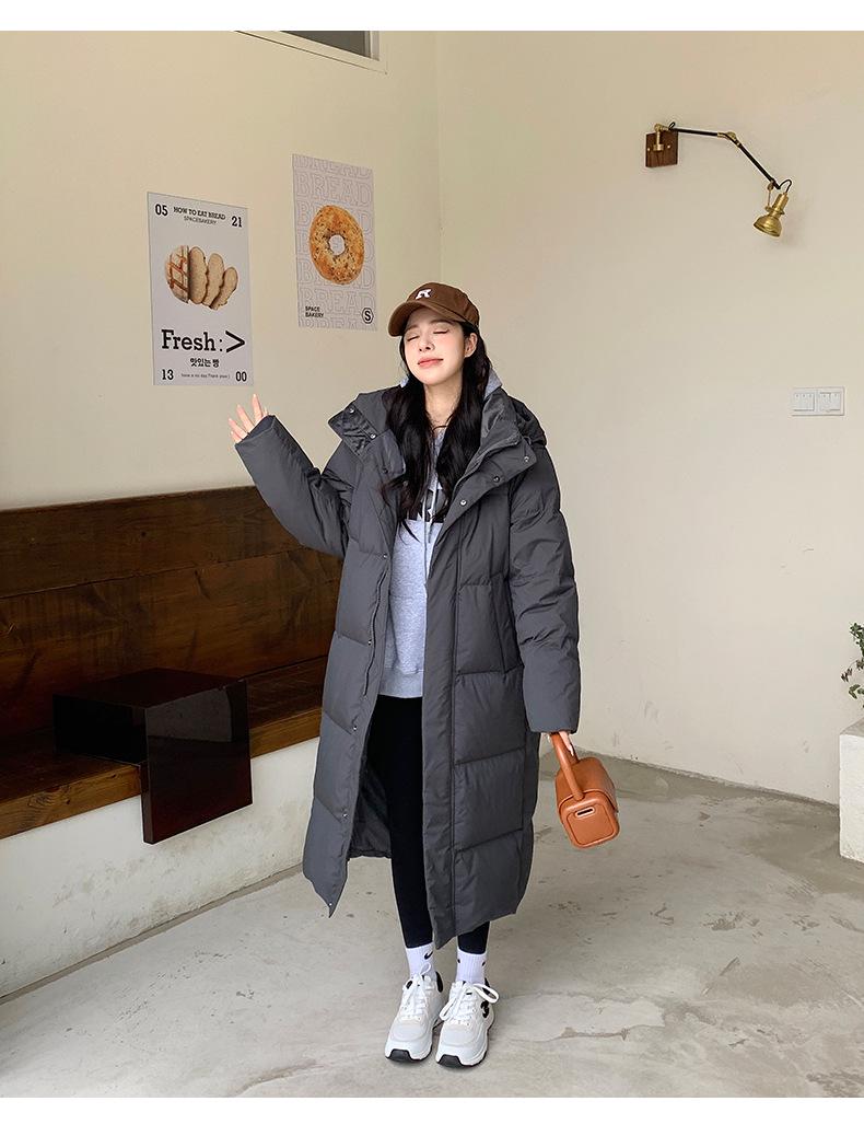 Женский зимний пуховик средней длины с капюшоном 2025 S (fits 80-125 jin)
Женский зимний пуховик средней длины с капюшоном 2025 S (fits 80-125 jin)