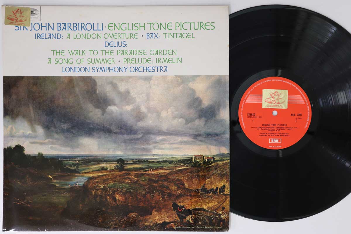 LP Record SIR JOHN BARBIROLLI JOHN IRELAND Frederick Delius English Tone Pictu ASD2305 HIS MASTERS V UK Classical Used
LP Record SIR JOHN BARBIROLLI JOHN IRELAND Frederick Delius English Tone Pictu ASD2305 HIS MASTERS V UK Classical Used