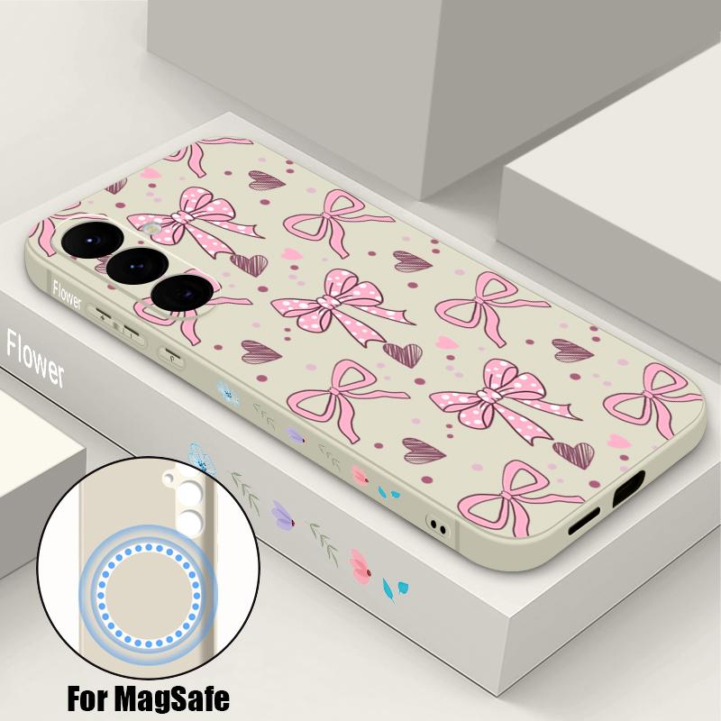 Lovely Bowknots Print Case For Samsung Galaxy S26 S25 Ultra S24 S23 FE S22 Plus S21 Built-in Metal Plate Magnetic Silicone Cover Samsung S21 FE
Lovely Bowknots Print Case For Samsung Galaxy S26 S25 Ultra S24 S23 FE S22 Plus S21 Built-in Metal Plate Magnetic Silicone Cover Samsung S21 FE