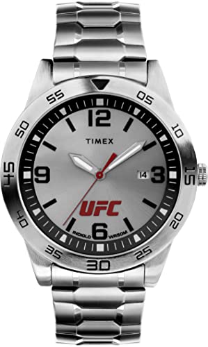 Часы Timex UFC Men s Legend 42 мм, серебристый тон/серебристый тон/серебристый тон, современные
Часы Timex UFC Men s Legend 42 мм, серебристый тон/серебристый тон/серебристый тон, современные
