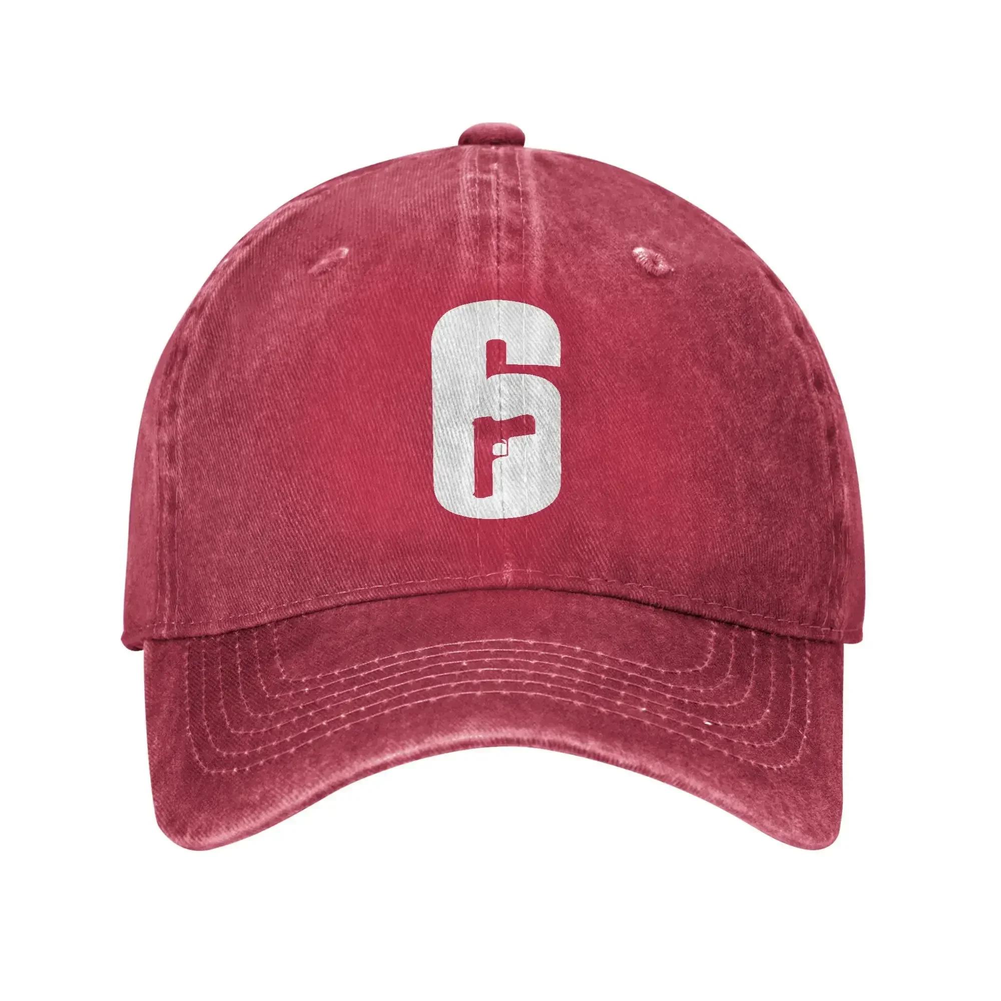 Rainbows Six Sieged R6 Baseball Cap Sun Outdoor Sport Sun-Proof Washed Hip Hop Hats FeUnisex Unisex Classic Print Baseball Caps One Size
Rainbows Six Sieged R6 Baseball Cap Sun Outdoor Sport Sun-Proof Washed Hip Hop Hats FeUnisex Unisex Classic Print Baseball Caps One Size