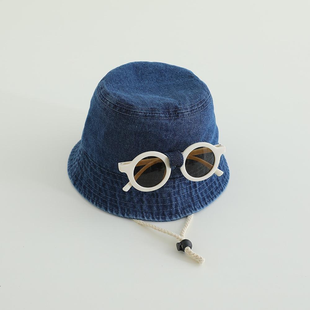 Solid Color Baby Hat Large Brim Denim Bucket Hat Fashion Fisherman Hats For Kids 1-4 Year темно-синього кольору
Solid Color Baby Hat Large Brim Denim Bucket Hat Fashion Fisherman Hats For Kids 1-4 Year темно-синього кольору