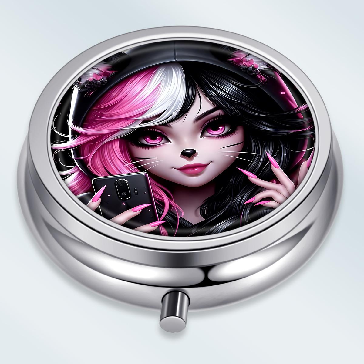 Portable Pill Box with 3 Compartments, Mini Metal Medicine Organizer Case, Cute Printed Pill Container for Vitamins, Pills, Jewelry, Travel, Daily Use разноцветный
Portable Pill Box with 3 Compartments, Mini Metal Medicine Organizer Case, Cute Printed Pill Container for Vitamins, Pills, Jewelry, Travel, Daily Use разноцветный