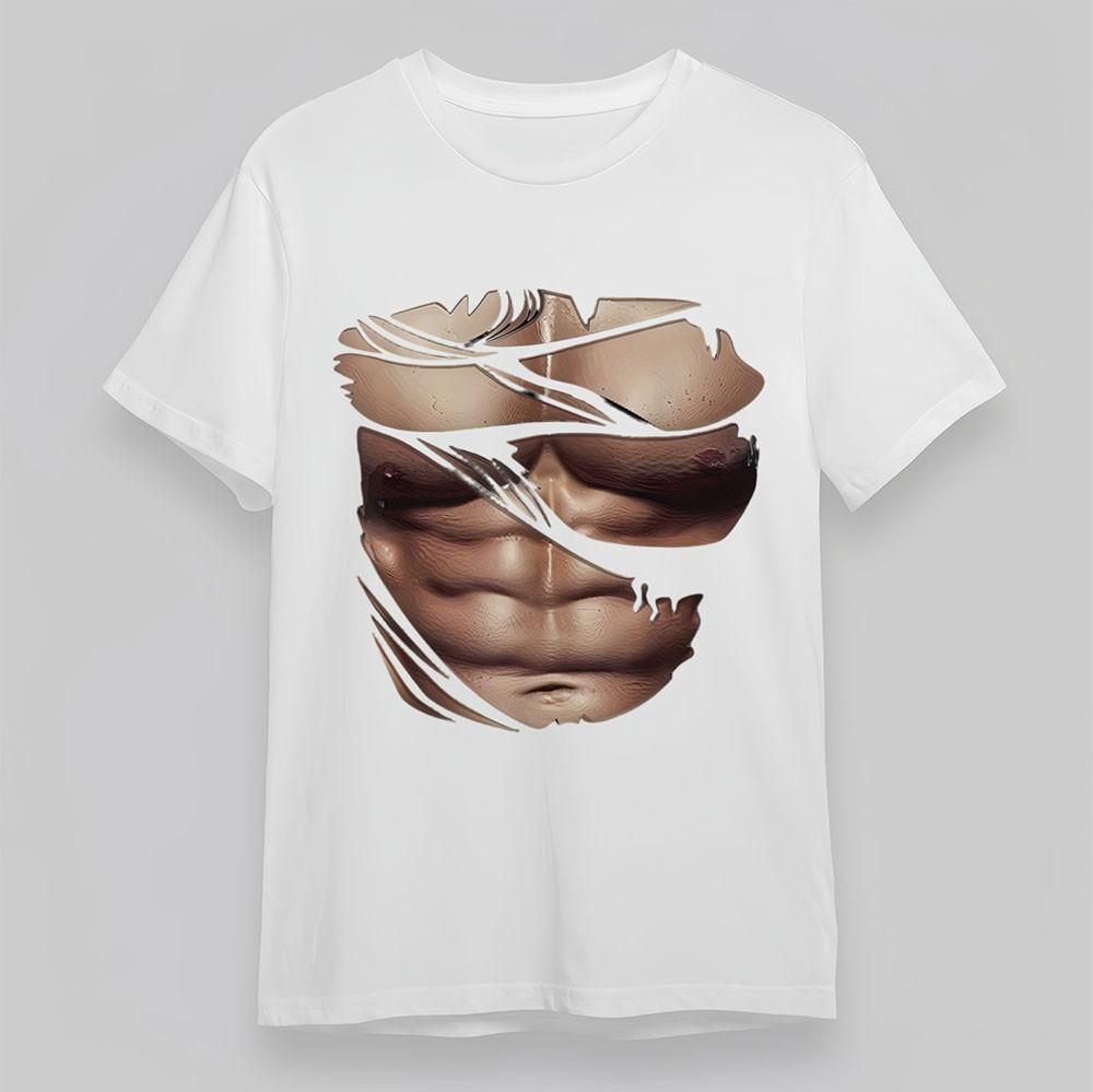 Women s Fashion T-Shirt Ripped Muscle Effect Tee Short Cotton White Oversize 2XL
Women s Fashion T-Shirt Ripped Muscle Effect Tee Short Cotton White Oversize 2XL
