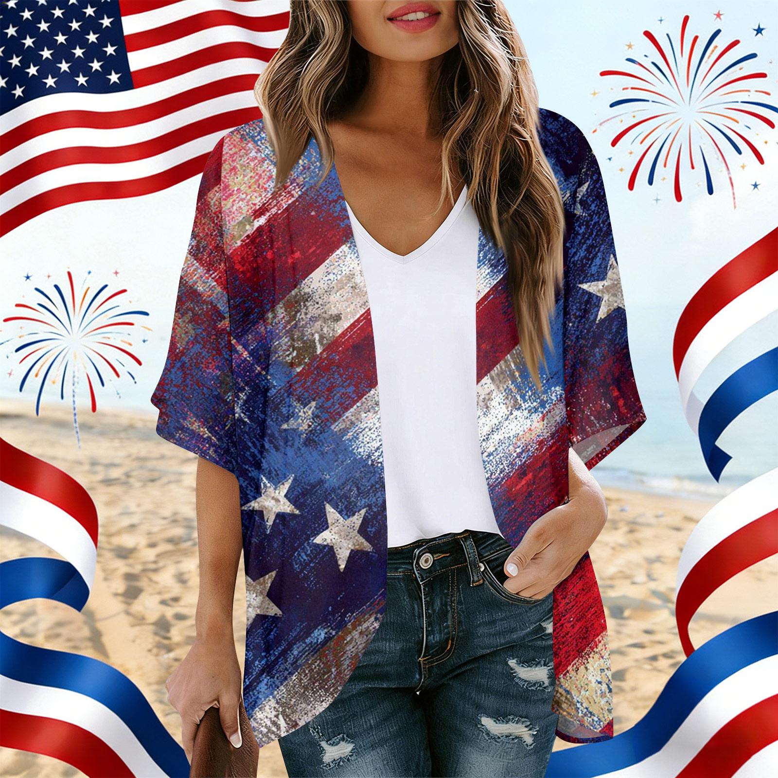 Women’s Loose Fit Open Front Cardigan with USA Independence Day Print Casual Kimono Style Shirt Top for 250 Years Celebration XL синій
Women’s Loose Fit Open Front Cardigan with USA Independence Day Print Casual Kimono Style Shirt Top for 250 Years Celebration XL синій