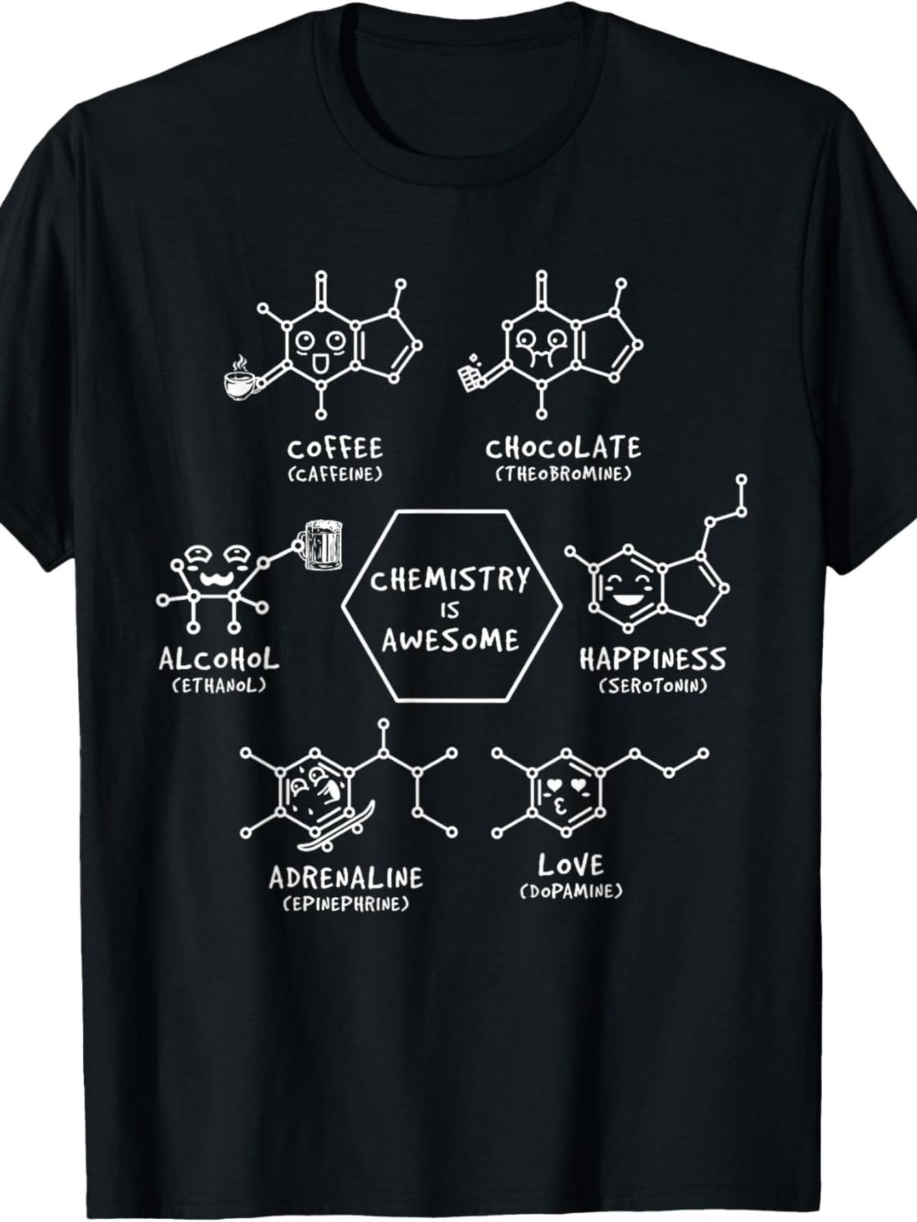 Chemist ScientisT-shirt with Beer and Coffee Humor- Loose Fit Short Sleeve XXXL
Chemist ScientisT-shirt with Beer and Coffee Humor- Loose Fit Short Sleeve XXXL
