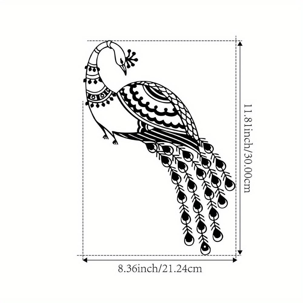 Elegant Metal Peacock Wall Art, Iron Sculpture for Indoor Outdoor Living Room Patio Balcony Decor, 11.81in Gift Idea 12in
Elegant Metal Peacock Wall Art, Iron Sculpture for Indoor Outdoor Living Room Patio Balcony Decor, 11.81in Gift Idea 12in