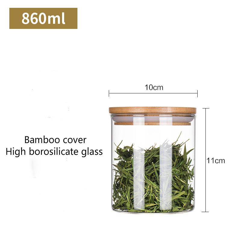 800ml-2000ml Glass Food Sealed Jar Box Bamboo Lid To Contain Bottle Seasoning Noodles Powder Can Tea Can Food Storage Container
800ml-2000ml Glass Food Sealed Jar Box Bamboo Lid To Contain Bottle Seasoning Noodles Powder Can Tea Can Food Storage Container