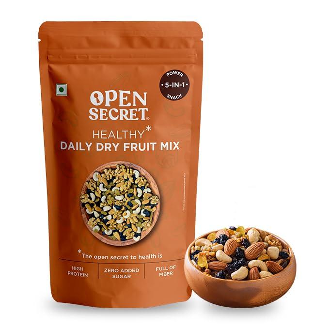 Open Secret Panchmeva Dry Fruits | 500gm, 5 Superfood in 1 Mix | Dry Fruits Mixed pack, Mixed Dry Fruits, Mix Dry Fruits, Mixed Nuts, Contains Ca
Open Secret Panchmeva Dry Fruits | 500gm, 5 Superfood in 1 Mix | Dry Fruits Mixed pack, Mixed Dry Fruits, Mix Dry Fruits, Mixed Nuts, Contains Ca