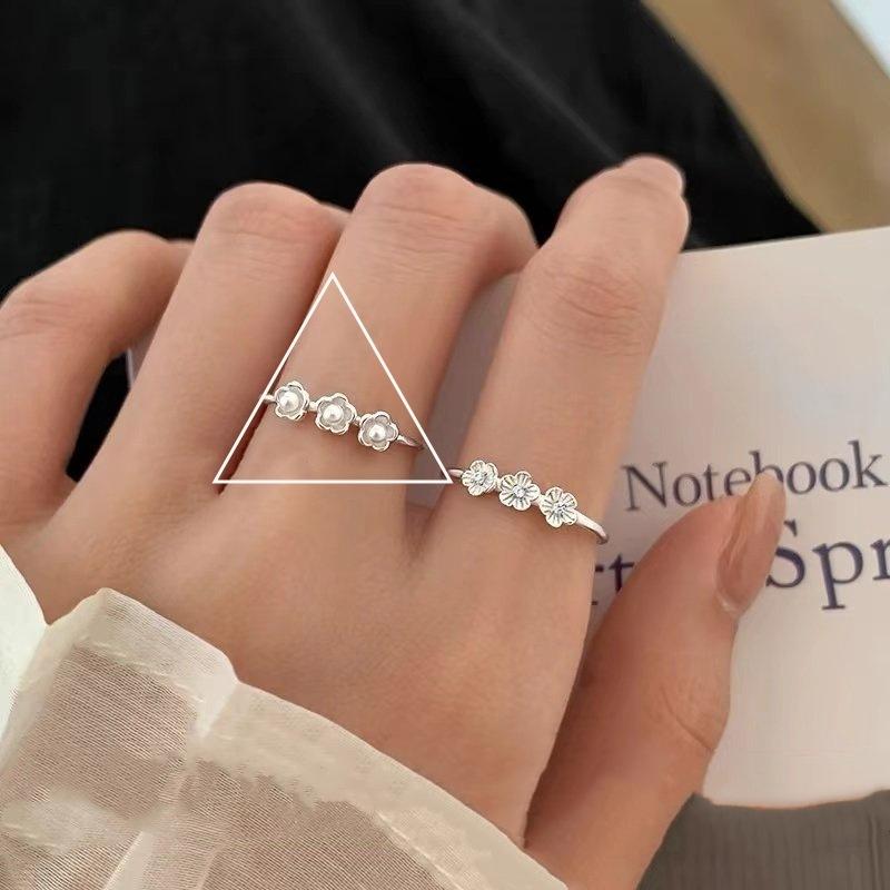 PANJBJ 925 Sterling Silver Flower Rings For Women Temperament Romantic Irregular Adjustable Vintage Jewelry Gift Dropshipping
PANJBJ 925 Sterling Silver Flower Rings For Women Temperament Romantic Irregular Adjustable Vintage Jewelry Gift Dropshipping