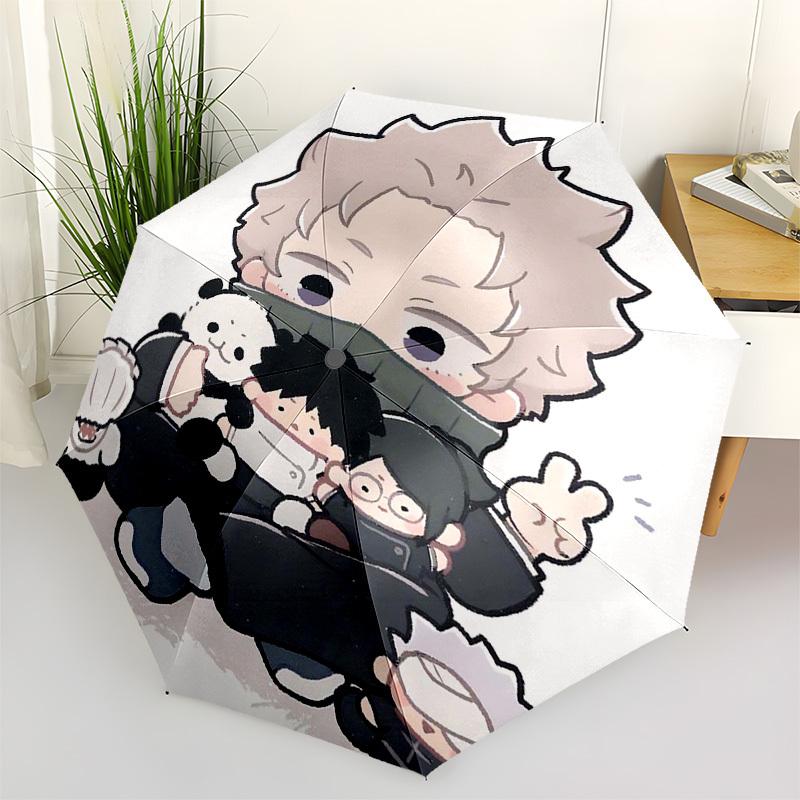 1pc Automatic Opening/Closing Outdoor Umbrella with Cute Demon Slayer Characters, Portable 3-Fold Design, 8-Bone Iron Frame - Perfect for Outdo
1pc Automatic Opening/Closing Outdoor Umbrella with Cute Demon Slayer Characters, Portable 3-Fold Design, 8-Bone Iron Frame - Perfect for Outdo