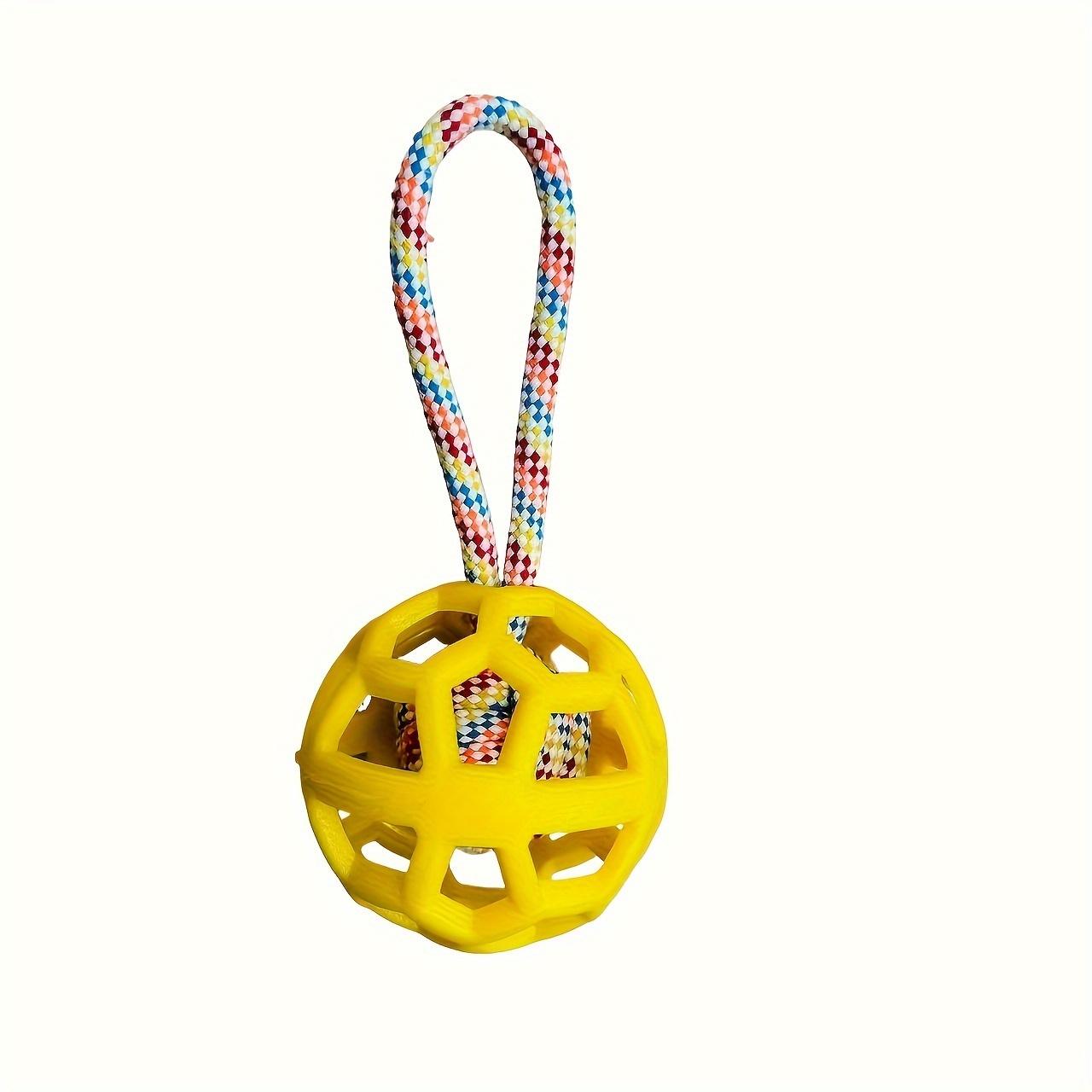 Chew Toy for Dogs, Durable Rubber Knot Ball with Braided Rope Handle, High Elasticity Hollow Pet Toy for Teeth Grinding & Training 9*9CM жёлтый
Chew Toy for Dogs, Durable Rubber Knot Ball with Braided Rope Handle, High Elasticity Hollow Pet Toy for Teeth Grinding & Training 9*9CM жёлтый