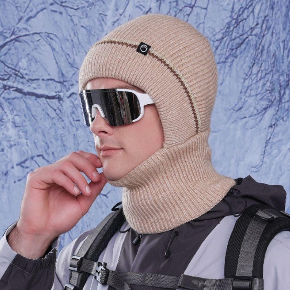 Solid Color Knitted Hat Men Thicken Pullover Cap Men Convenient Men s Neck Warmer Hat Winter кофейный
Solid Color Knitted Hat Men Thicken Pullover Cap Men Convenient Men s Neck Warmer Hat Winter кофейный