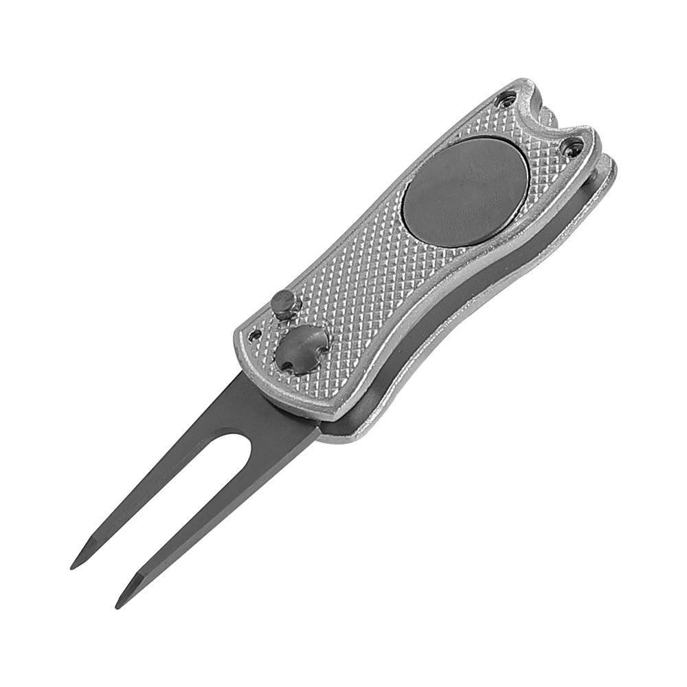 Aluminum Alloy Folding Golf Divot Repair Tool with Stainless Steel Fork серебряный
Aluminum Alloy Folding Golf Divot Repair Tool with Stainless Steel Fork серебряный