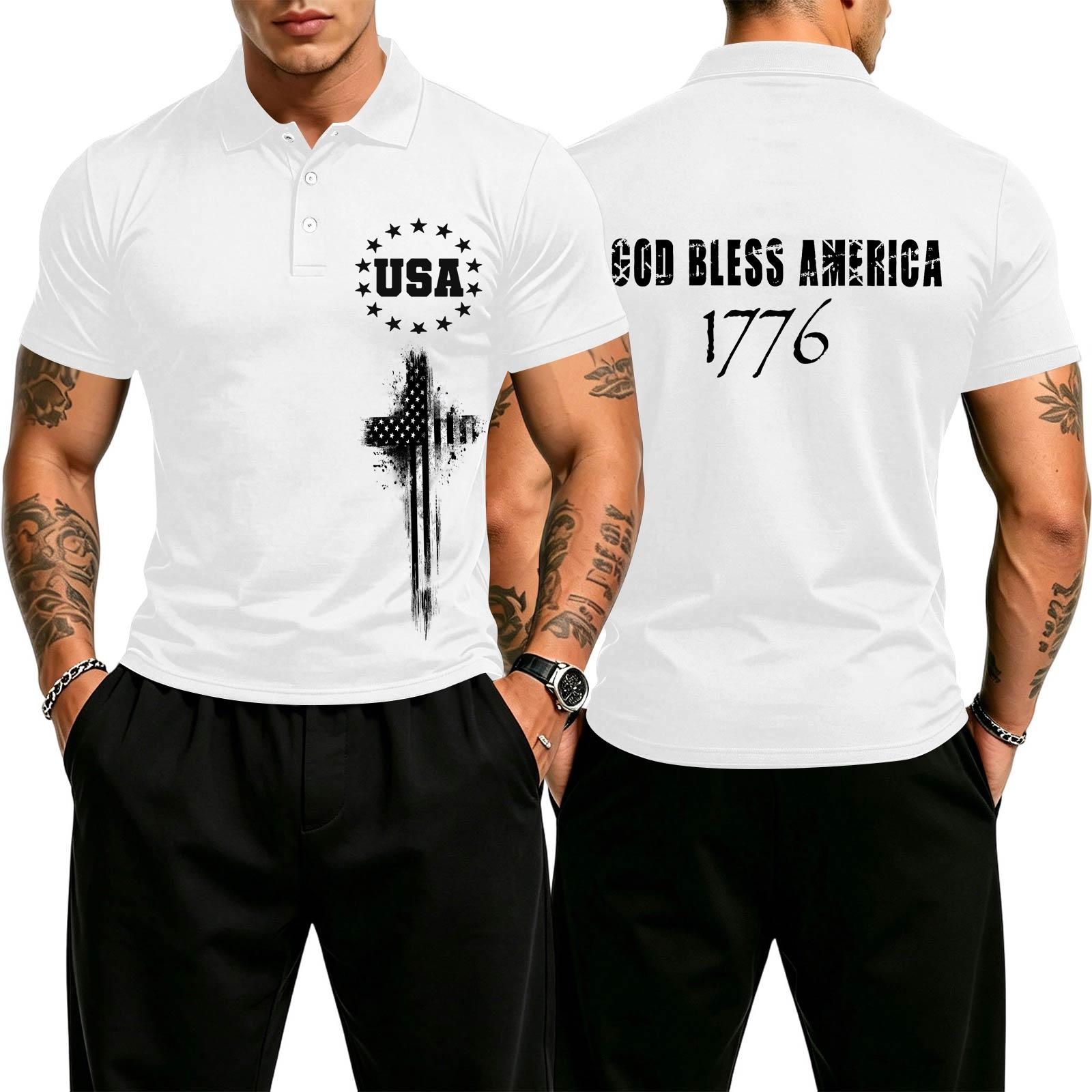 Men s Casual Gradient Polo Shirt Short Sleeve Button Down Collar Soft Fabric Breathable Lightweight Summer Top XL білий
Men s Casual Gradient Polo Shirt Short Sleeve Button Down Collar Soft Fabric Breathable Lightweight Summer Top XL білий