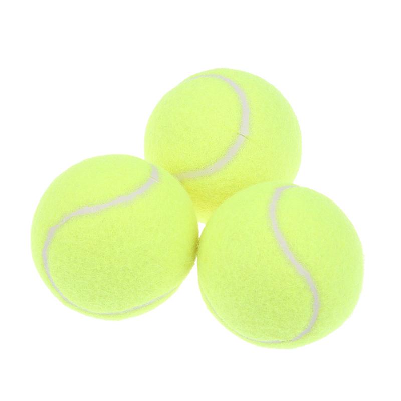 3Pcs/Set Tennis Balls Wear-Resistant Highly Elastic Fiber Rubber Training Balls 65MM Beginners Practice Tennis Ball зелений
3Pcs/Set Tennis Balls Wear-Resistant Highly Elastic Fiber Rubber Training Balls 65MM Beginners Practice Tennis Ball зелений