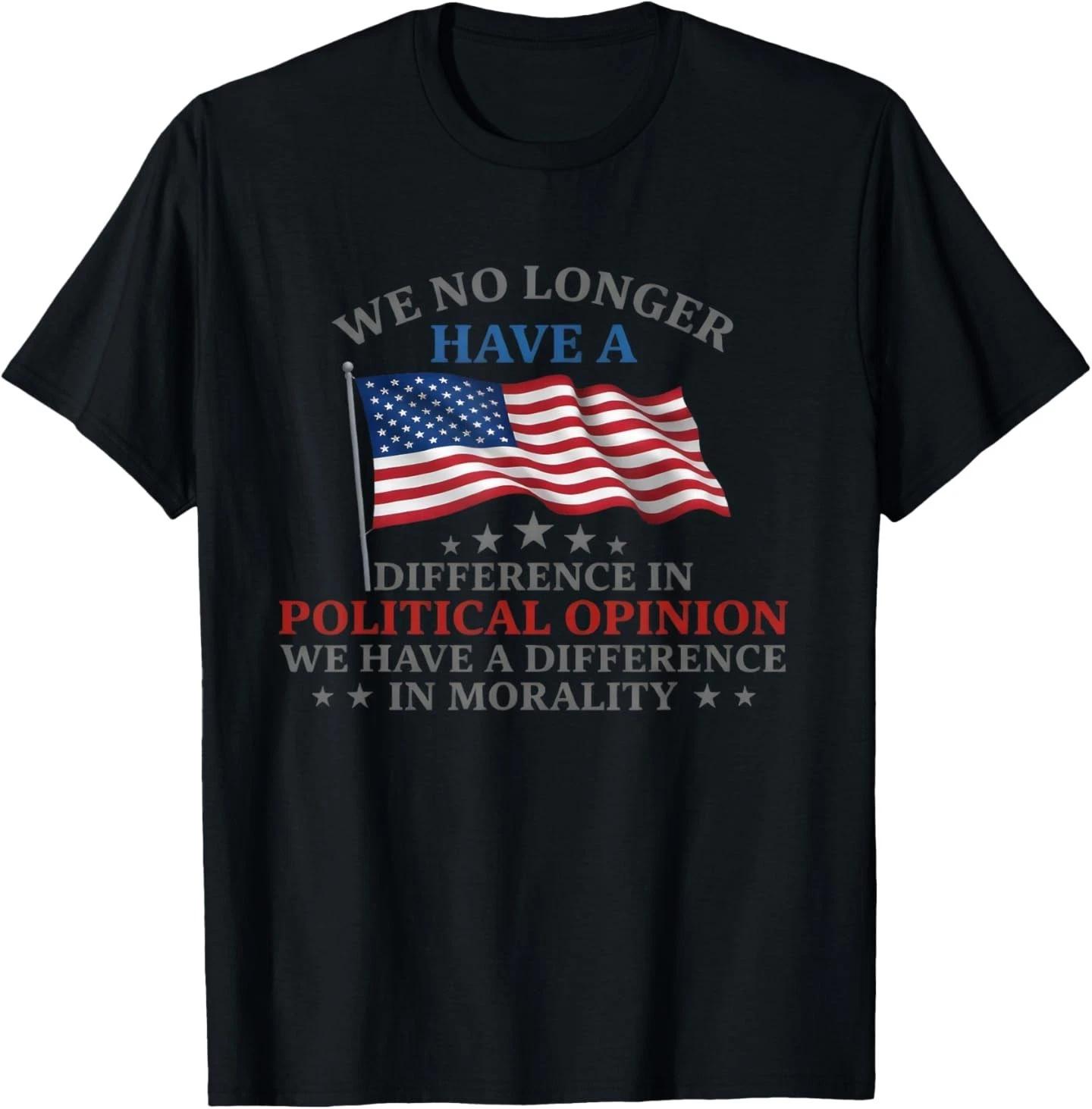 we no Longer Have a Difference in Political Opinion T-Shirt M
we no Longer Have a Difference in Political Opinion T-Shirt M