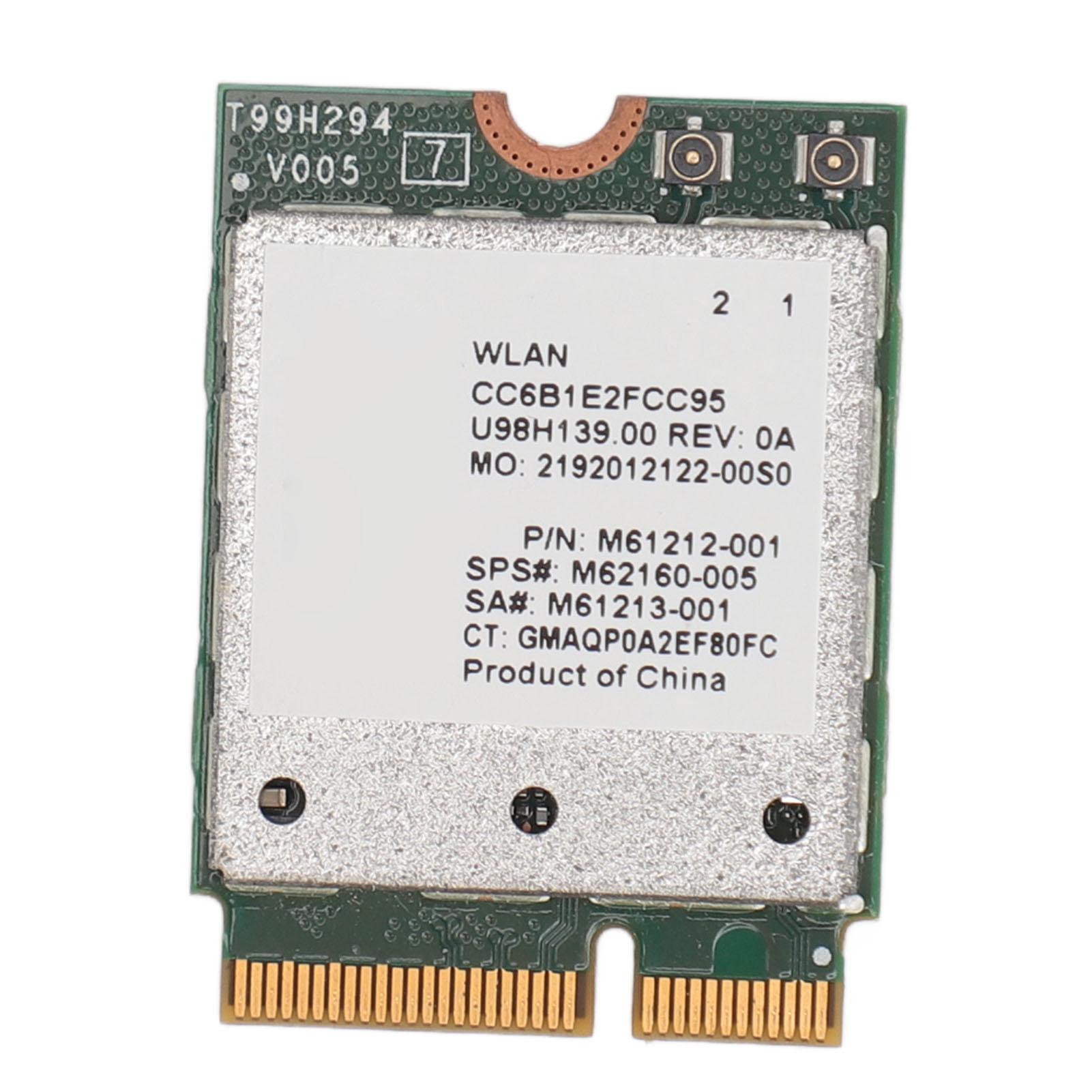 QCNFA765 Бездротова мережева карта Професійна високошвидкісна 2400 Мбіт/с дводіапазонна мережева карта M.2 WiFi6
QCNFA765 Бездротова мережева карта Професійна високошвидкісна 2400 Мбіт/с дводіапазонна мережева карта M.2 WiFi6