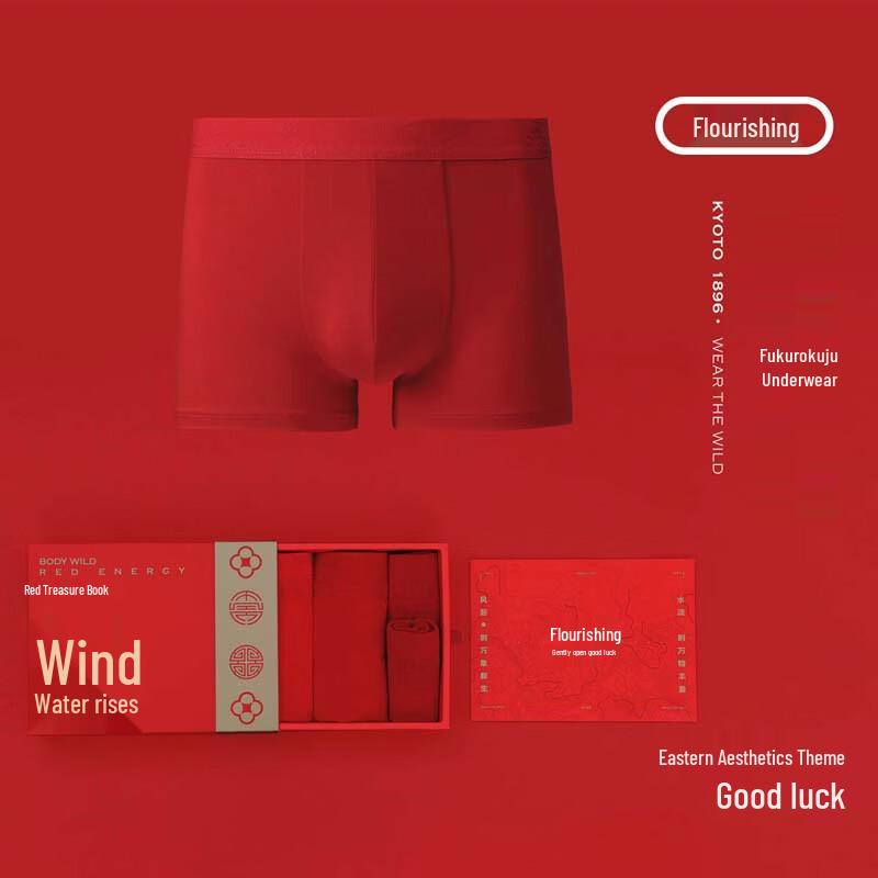 Baudywood Men s Underwear & Socks 3-Piece Set L
Baudywood Men s Underwear & Socks 3-Piece Set L