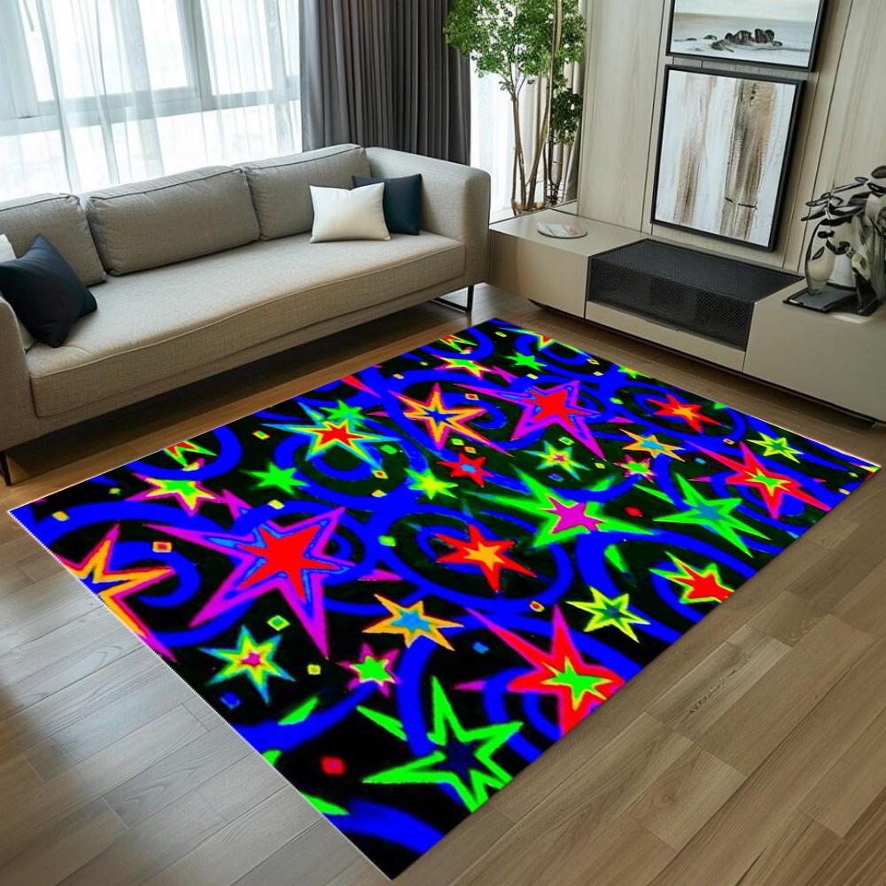 Arcade Stars Rugs, Retro Rug, Washable Gamer Room Carpet, Non-Slip Gamer Carpet Children Easy To Clean 50X80CM
Arcade Stars Rugs, Retro Rug, Washable Gamer Room Carpet, Non-Slip Gamer Carpet Children Easy To Clean 50X80CM