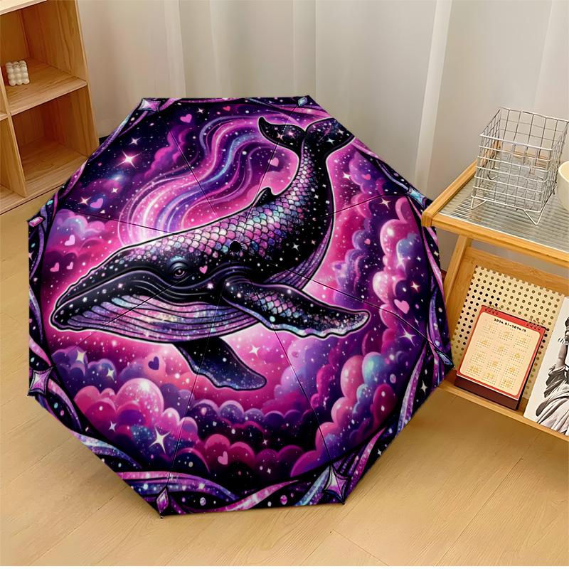 Cosmic Jellyfish Design Printed umbrella windproof folding umbrella portable sun and rain umbrella suitable for gifting
Cosmic Jellyfish Design Printed umbrella windproof folding umbrella portable sun and rain umbrella suitable for gifting
