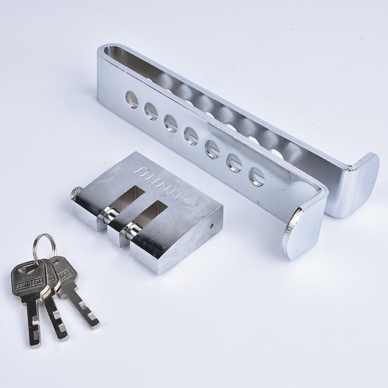 Universal Stainless Steel Car Brake & Clutch Anti-theft Lock
Universal Stainless Steel Car Brake & Clutch Anti-theft Lock