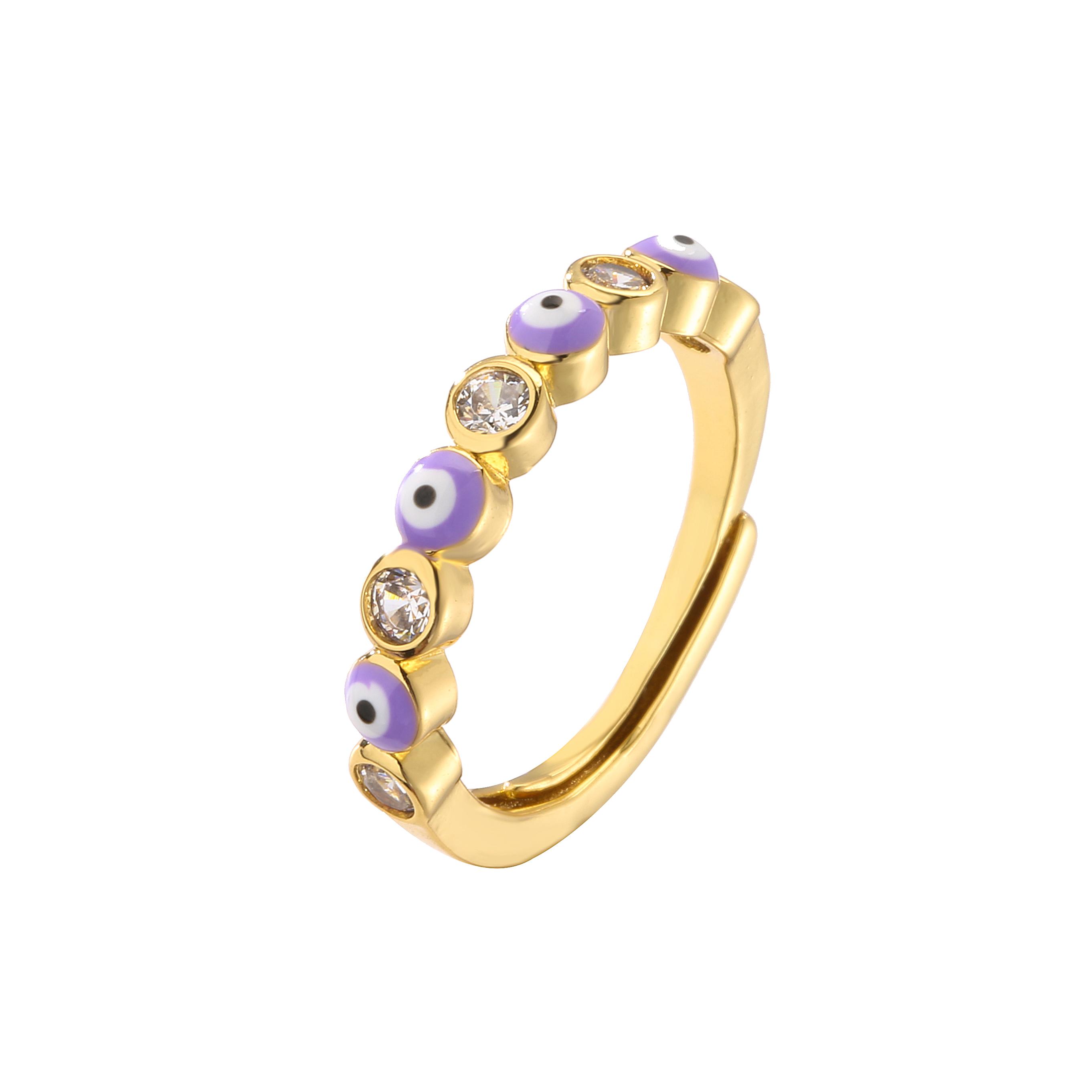 HECHENG,Lucky Eye Turkish Evil Eye Open Ring ,Zircon Copper Gold Color Finger Rings Adjustable for Women Fashion Zircon
HECHENG,Lucky Eye Turkish Evil Eye Open Ring ,Zircon Copper Gold Color Finger Rings Adjustable for Women Fashion Zircon