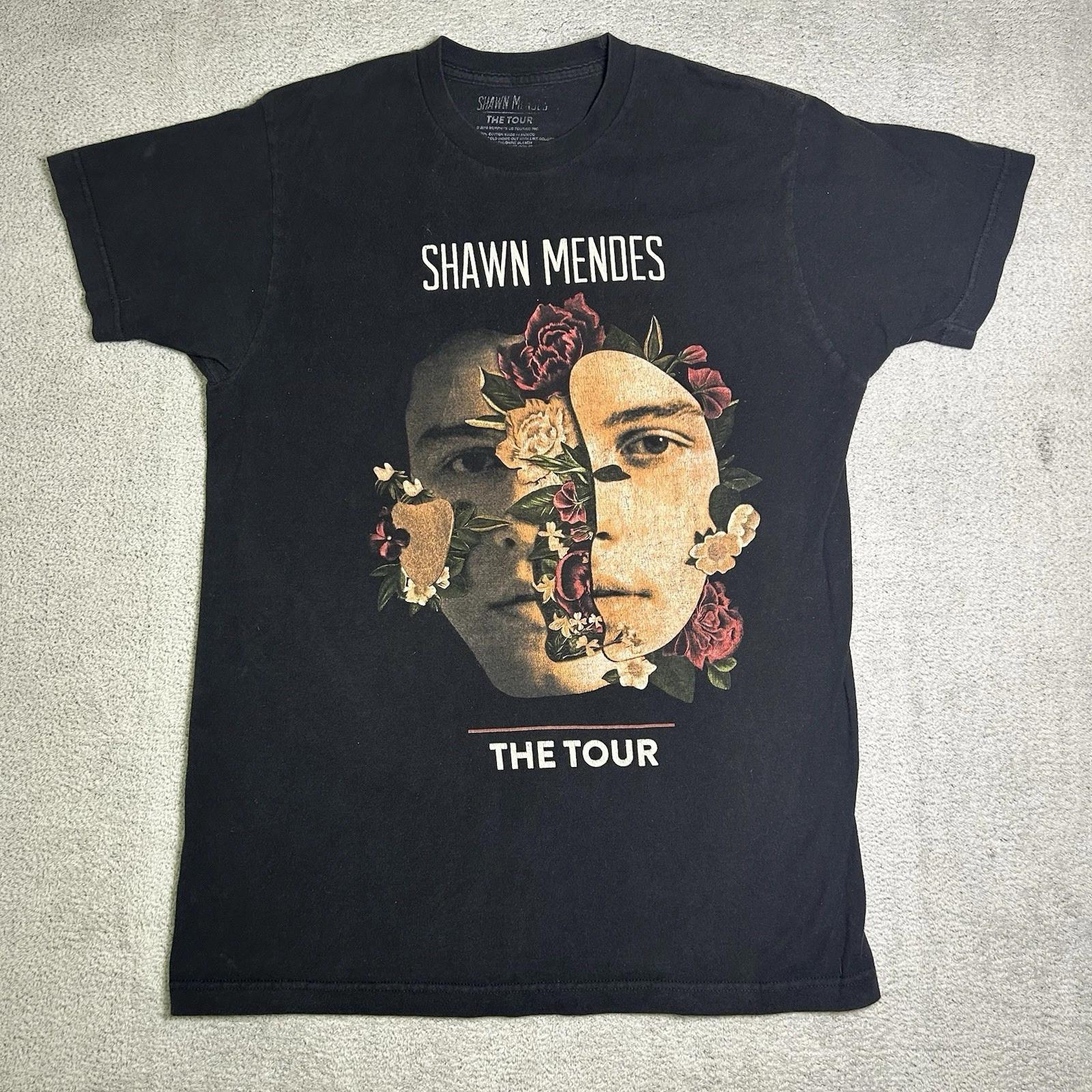 Shawn Mendes The Tour Black Concert Band Tee Adult Size Medium Double Sided L
Shawn Mendes The Tour Black Concert Band Tee Adult Size Medium Double Sided L