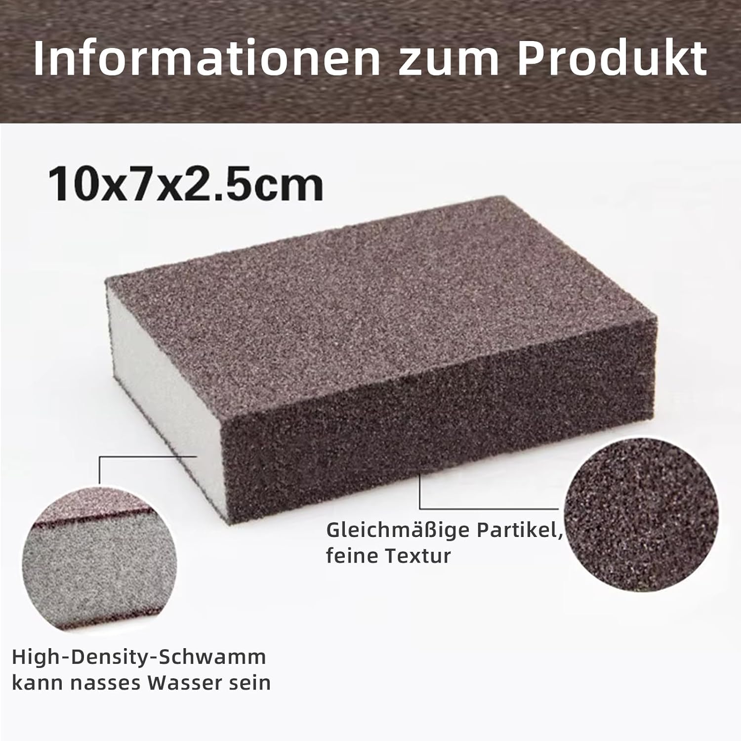 Наждачная губка Nano Carborundum Sponge кухонный очиститель инструмент прочная толстая шлифовальная губка для удаления накипи ржавчины для домашней посуды 2pcs
Наждачная губка Nano Carborundum Sponge кухонный очиститель инструмент прочная толстая шлифовальная губка для удаления накипи ржавчины для домашней посуды 2pcs