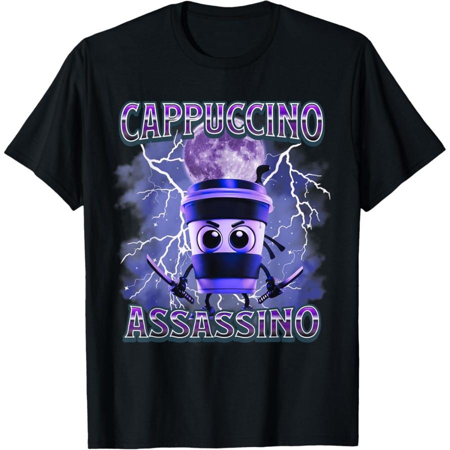 Cappuccino Assasino Funny Cappuccino Japanese Meme T-Shirt L чорний
Cappuccino Assasino Funny Cappuccino Japanese Meme T-Shirt L чорний