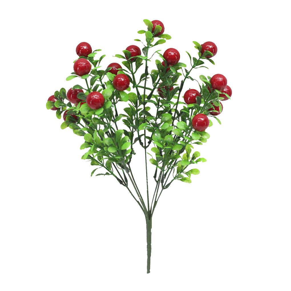 7\-head Artificial Plant Simulation Berries Bouquet Home Table Centerpiece Plastic Plant Decor
7\-head Artificial Plant Simulation Berries Bouquet Home Table Centerpiece Plastic Plant Decor