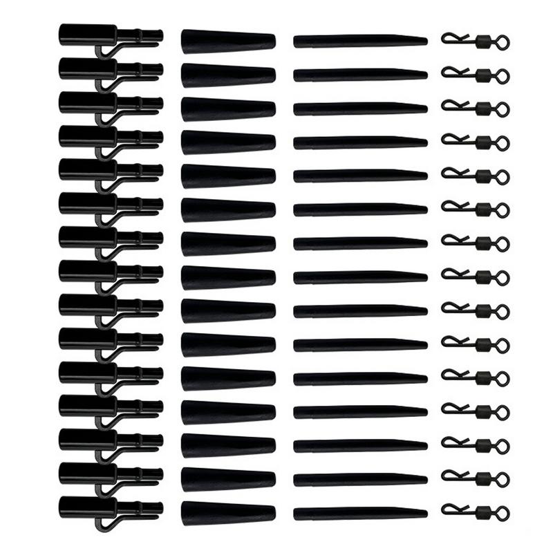 Carp Fishing Tackle Kit In Box Fishing Swivels Snaps Rubber Anti Tangling Sleeves Lead Clip Fishing Accessories
Carp Fishing Tackle Kit In Box Fishing Swivels Snaps Rubber Anti Tangling Sleeves Lead Clip Fishing Accessories