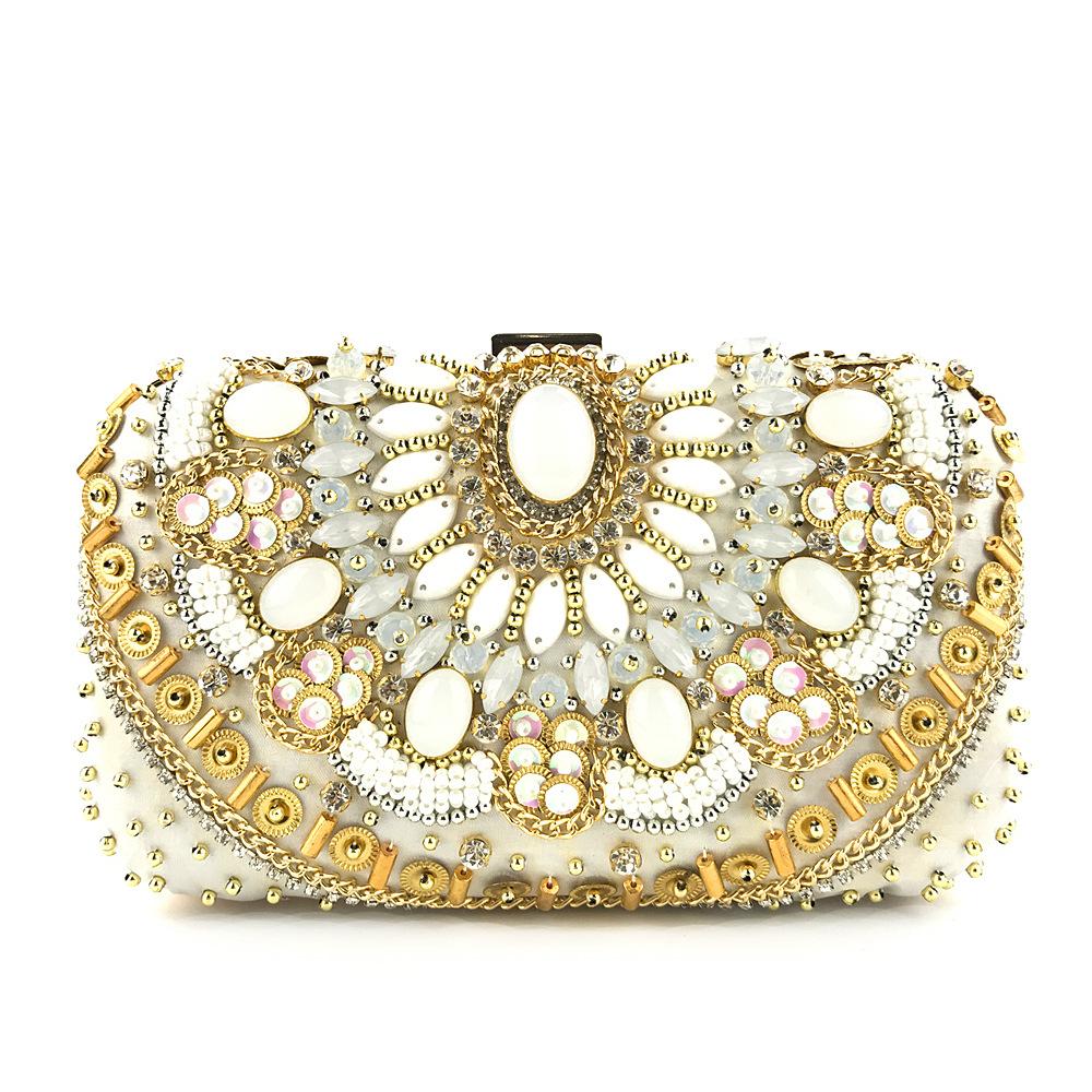2025 new clutch dinner bag handmade beaded evening dress women s clutch bag белый
2025 new clutch dinner bag handmade beaded evening dress women s clutch bag белый