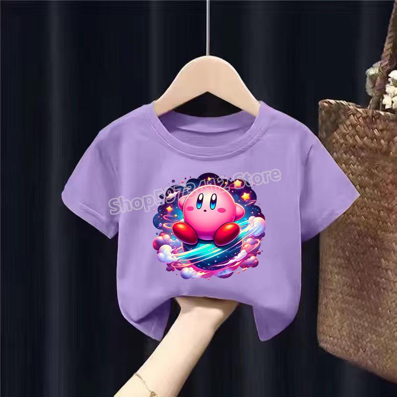 Kirbys Baby T-shirt Tops Cotton Short Sleeve Boy Cartoon Summer Tee Characters Movie Anime Fashion Girl Cute Casual Clothes Gift 110
Kirbys Baby T-shirt Tops Cotton Short Sleeve Boy Cartoon Summer Tee Characters Movie Anime Fashion Girl Cute Casual Clothes Gift 110