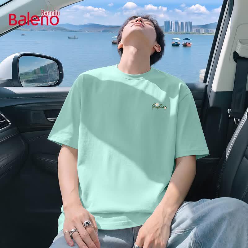 Baleno Men s Pure Cotton Loose Fit Short Sleeve T-Shirt M
Baleno Men s Pure Cotton Loose Fit Short Sleeve T-Shirt M