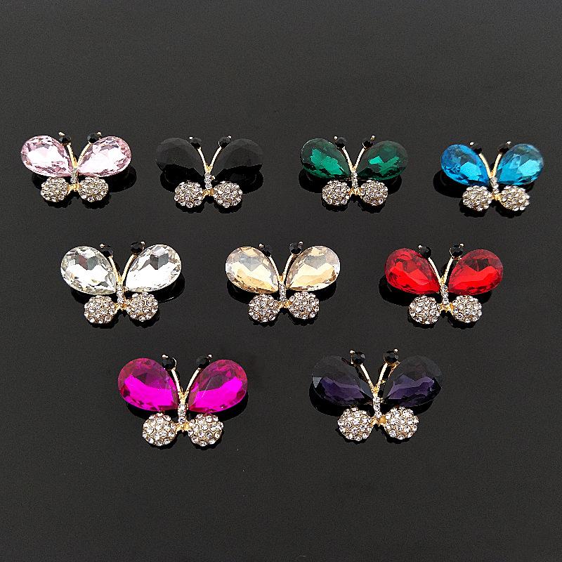 Engood 50Pcs Crystal Glass Butterfly Alloy Rhinestone Buttons For Sewing Trim & Embellishments Craft DIY Hair Accessories
Engood 50Pcs Crystal Glass Butterfly Alloy Rhinestone Buttons For Sewing Trim & Embellishments Craft DIY Hair Accessories