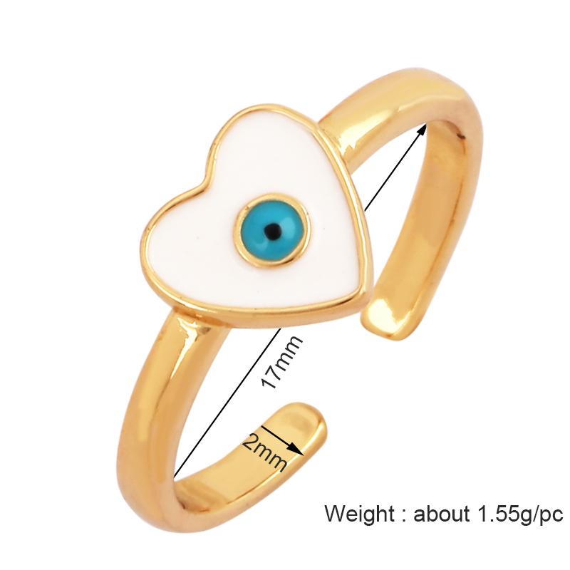 New Colorful Enamel Coated Zircon Finger Ring,Unique Eye Brass Gold Plated Open Adjustable Rings Jewelry Findings Supply P34
New Colorful Enamel Coated Zircon Finger Ring,Unique Eye Brass Gold Plated Open Adjustable Rings Jewelry Findings Supply P34